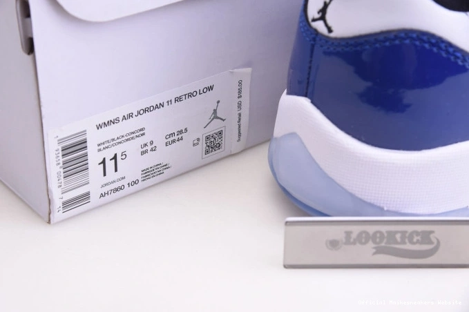 Official Maikesneakers AH7860-100 Concord White Low 11 Retro Jordan Air 0706